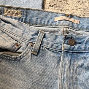 Levi's Light Blue Straight Leg Jeans